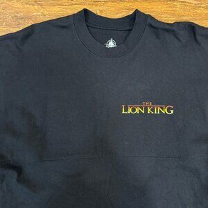 Disney Spirit Jersey Black The Lion King Hakuna Matata Graphic T Shirt Unisex XS